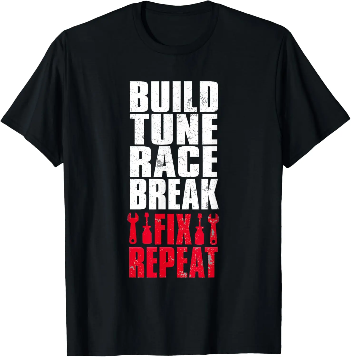

Футболка Build Tune Race Break Fix Repat