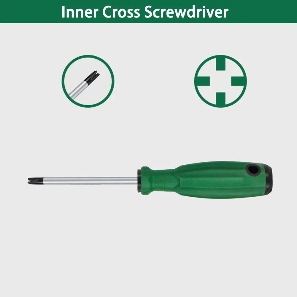 Premium Magnetic Screwdriver Set For Electrical Repairs U/Y/Inner Cross/Triangle/3 Points Long Lasting Durability