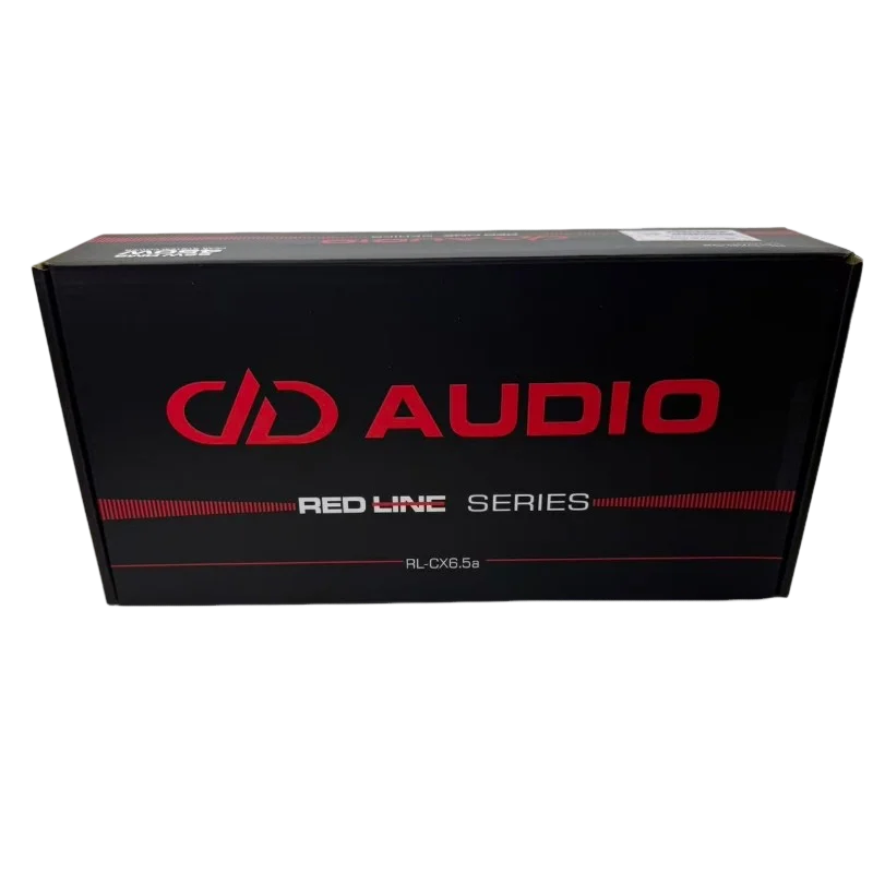 1 Pair DD Audio RL-CX6.5a 6.5'' Car Speaker Coaxial Midrange Max 450 Watt 4 Ohm RED LINE SERIES Designed In Oklahoma City U.S.A