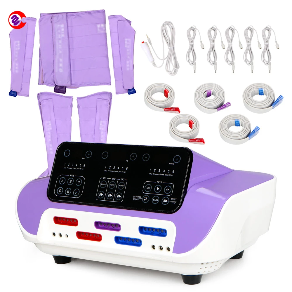 Air Pressure Pressotherapy Lymphatic Drainage Body Slimming & Shaping Fat Burn Machine