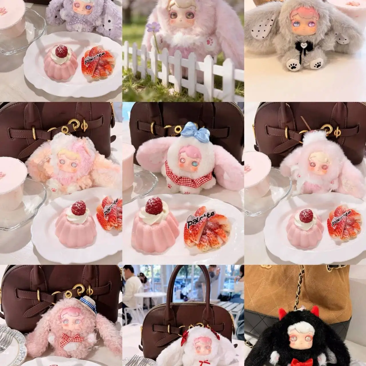 

Милые плюшевые игрушки-кролики PEDUDU из серии Sweet Fluffy Rabbit, коллекционные фигурки, подвески для сумок, настольные украшения, подарок на день рождения для девочек