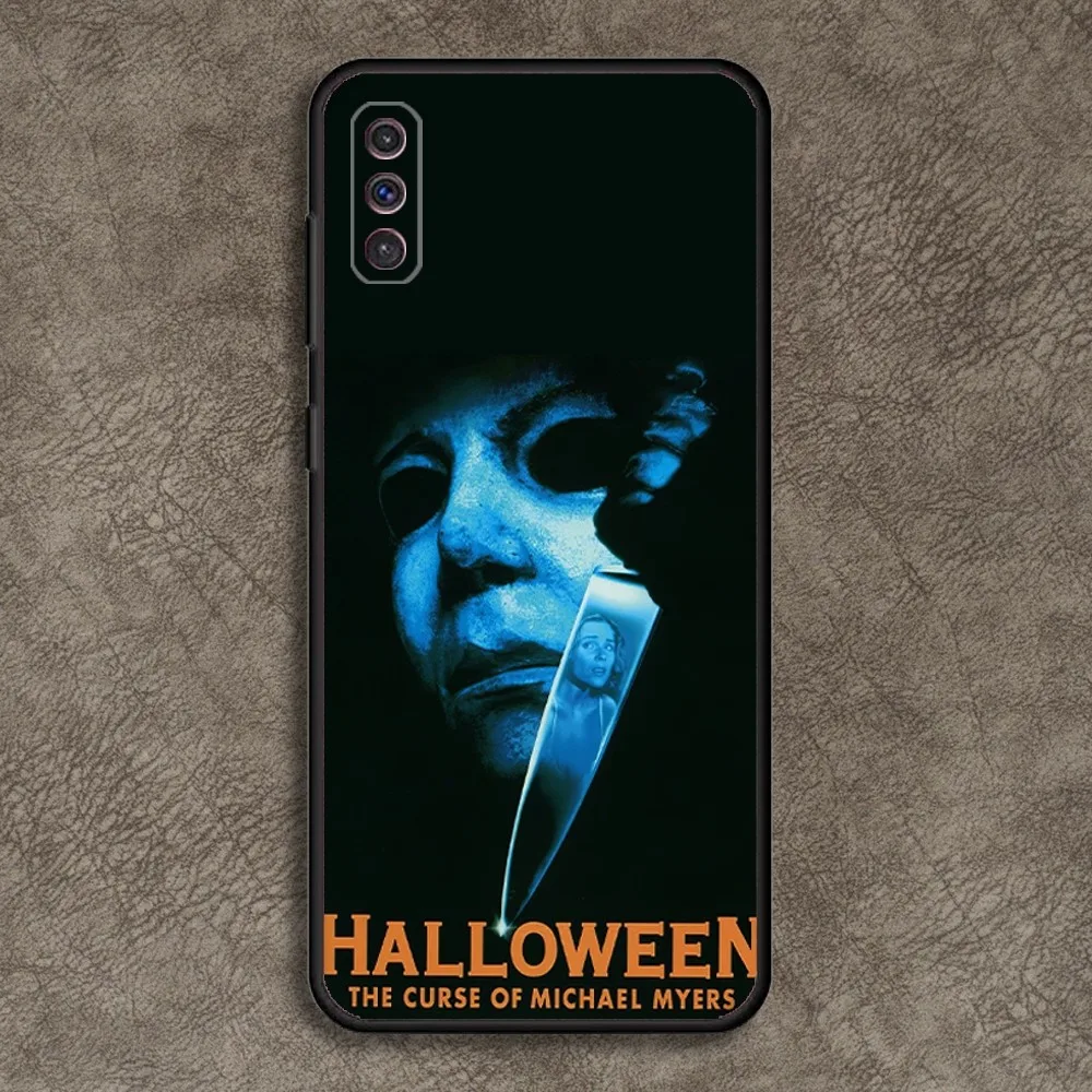 The C-Curse of M-Michael Myers Phone Case for SamsungA 91,80,73,72,71,70,53,52,51,42,41,40,32,31,30,22,21,20,13 S Black Case