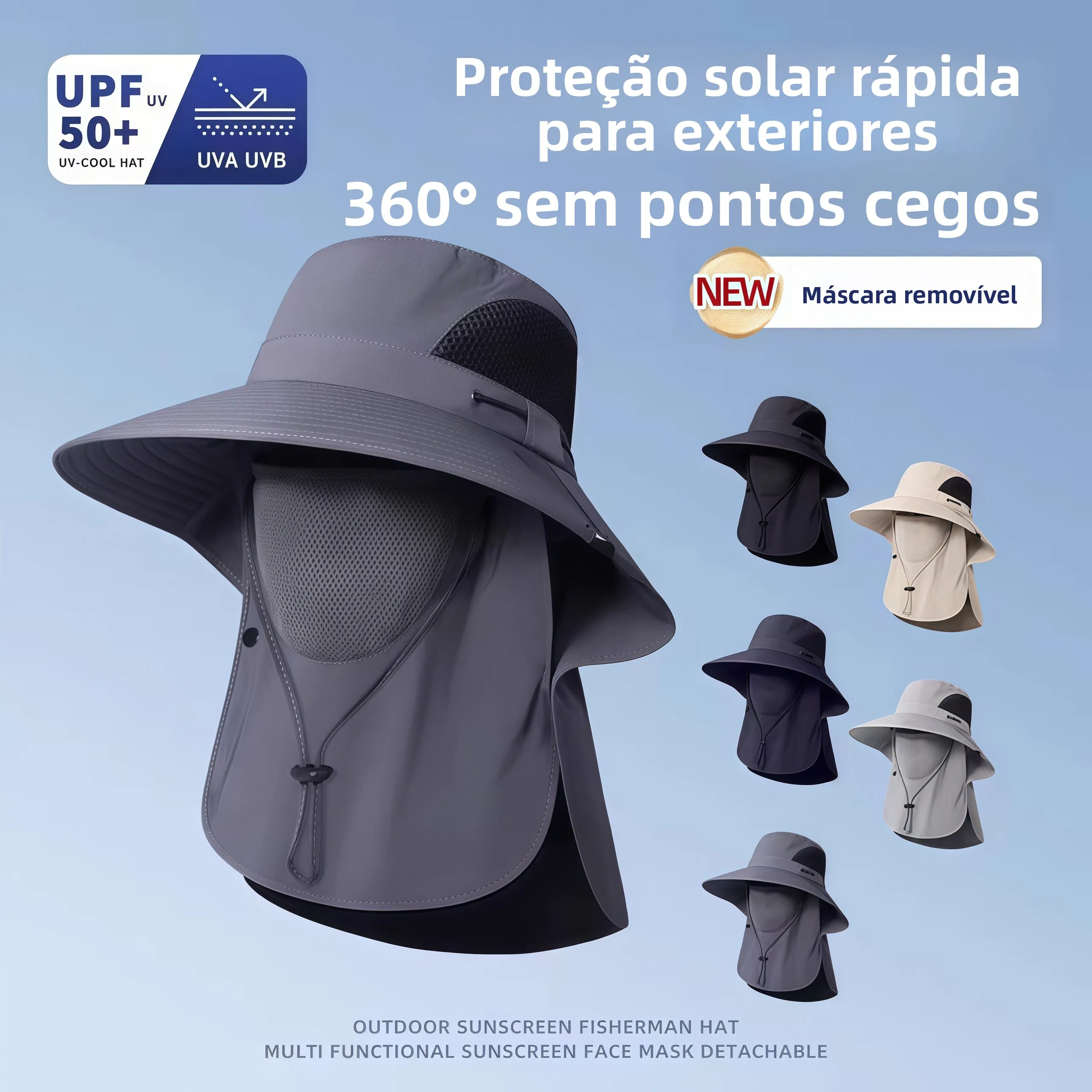 chapeau-de-peche-pour-hommes-printemps-ete-masque-facial-exterieur-protection-solaire-anti-uv-respirant-leger-pour-l'escalade