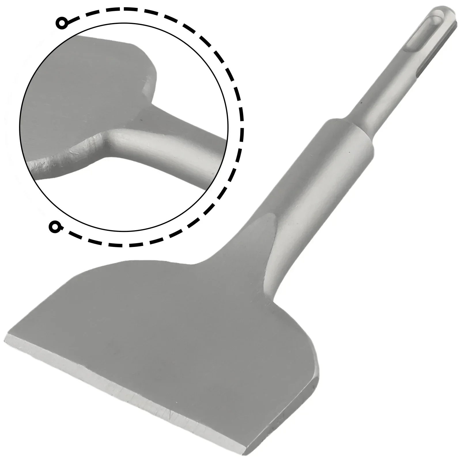Scalpello per piastrelle per utensili manuali 1 pz 15 gradi carburo cementato L: 180mm W: 75mm di alta qualità per pareti piastrelle vecchio gesso