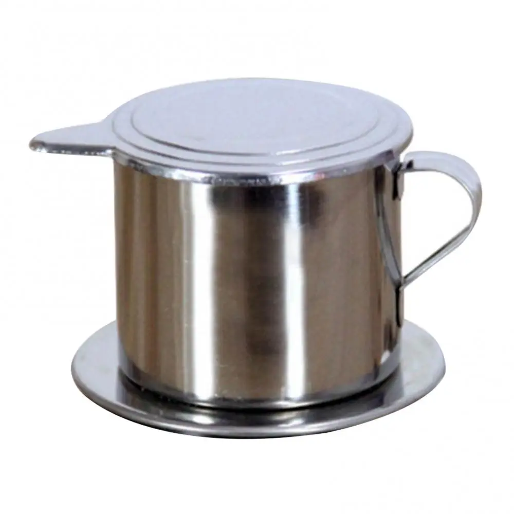 50/100ml Vietnam Style Stainless Steel Coffee Drip Filter Maker Pot Infuse Cup Kitchen Coffee Filter Maker Coffee Dripper