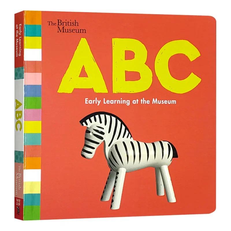 

ABC Раннее обучение в музее, детские книги для детей 1 2 3 лет, английская книжка с картинками, 9781536202687