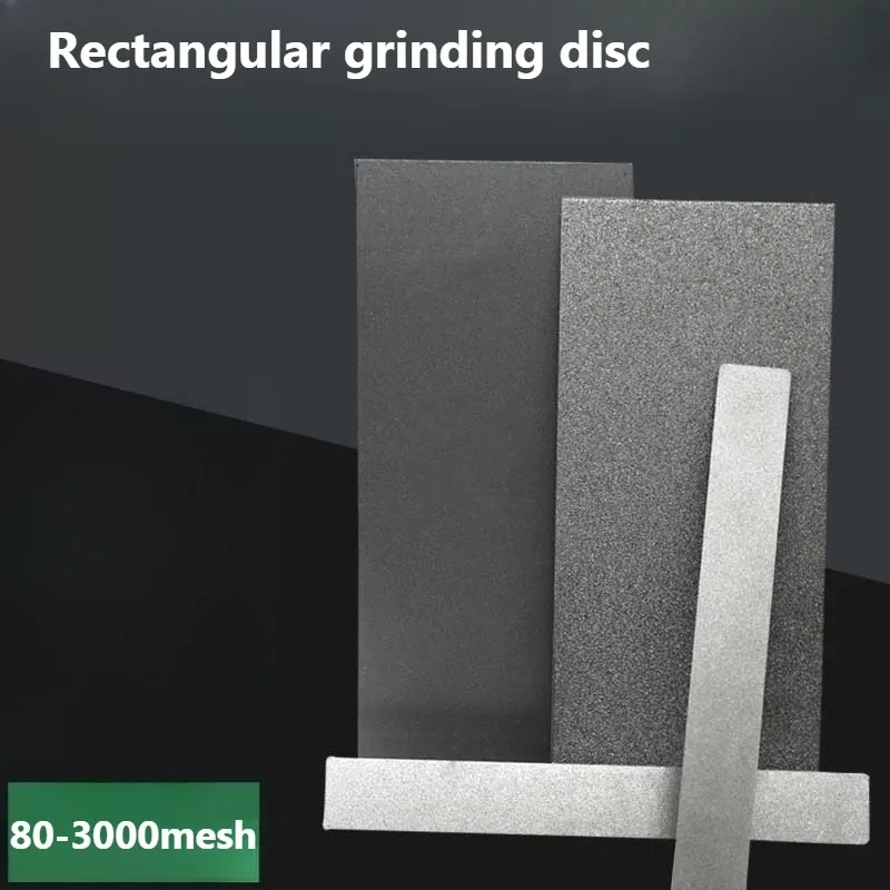 Emery grinding disc, rectangular , seal cutting, jade tile grinding and polishing, grinding blade