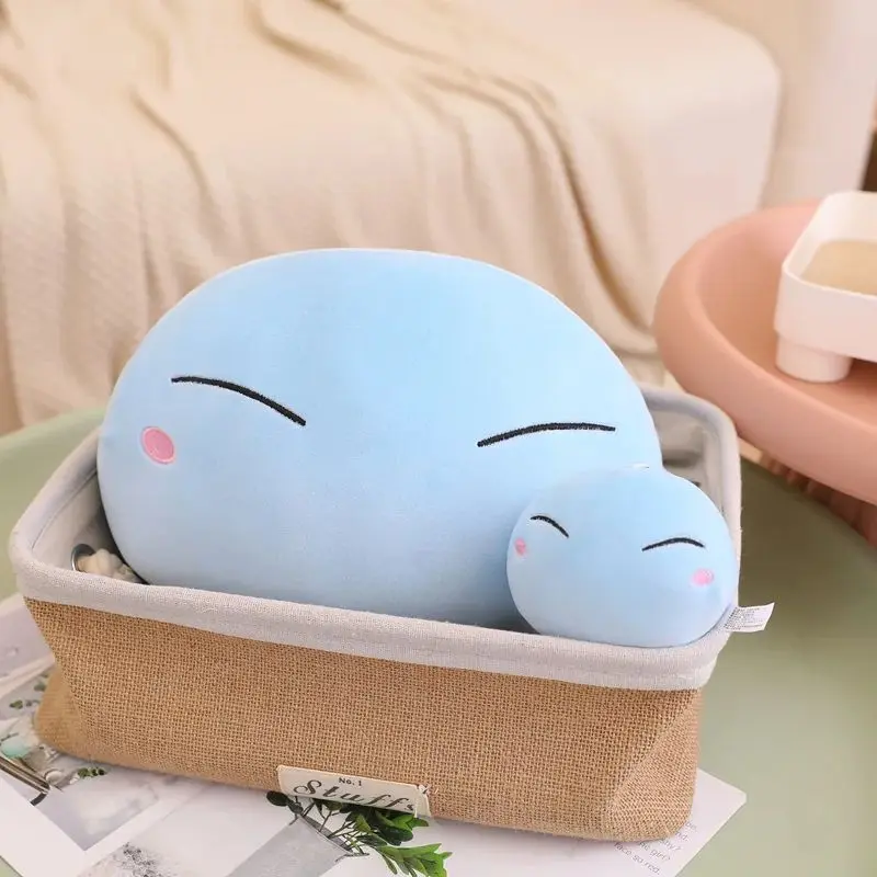 10-45cm Genshin&Shrem Game Cartoon Dolls Throw Pillow Blue Creative Stuffed Kawaii Toys Anime Soft Decor Funny Birthday Gifts