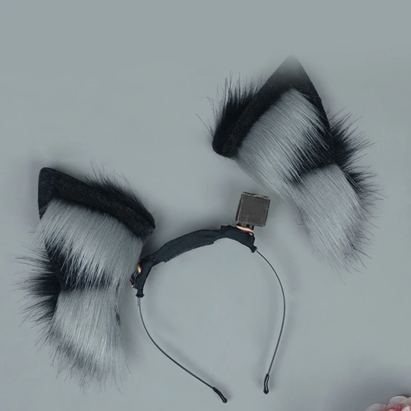 Ear Headband Sweet Girls Dynamic Ear Cosplay Ears Fursuit Masquerade Halloween Cosplay Party