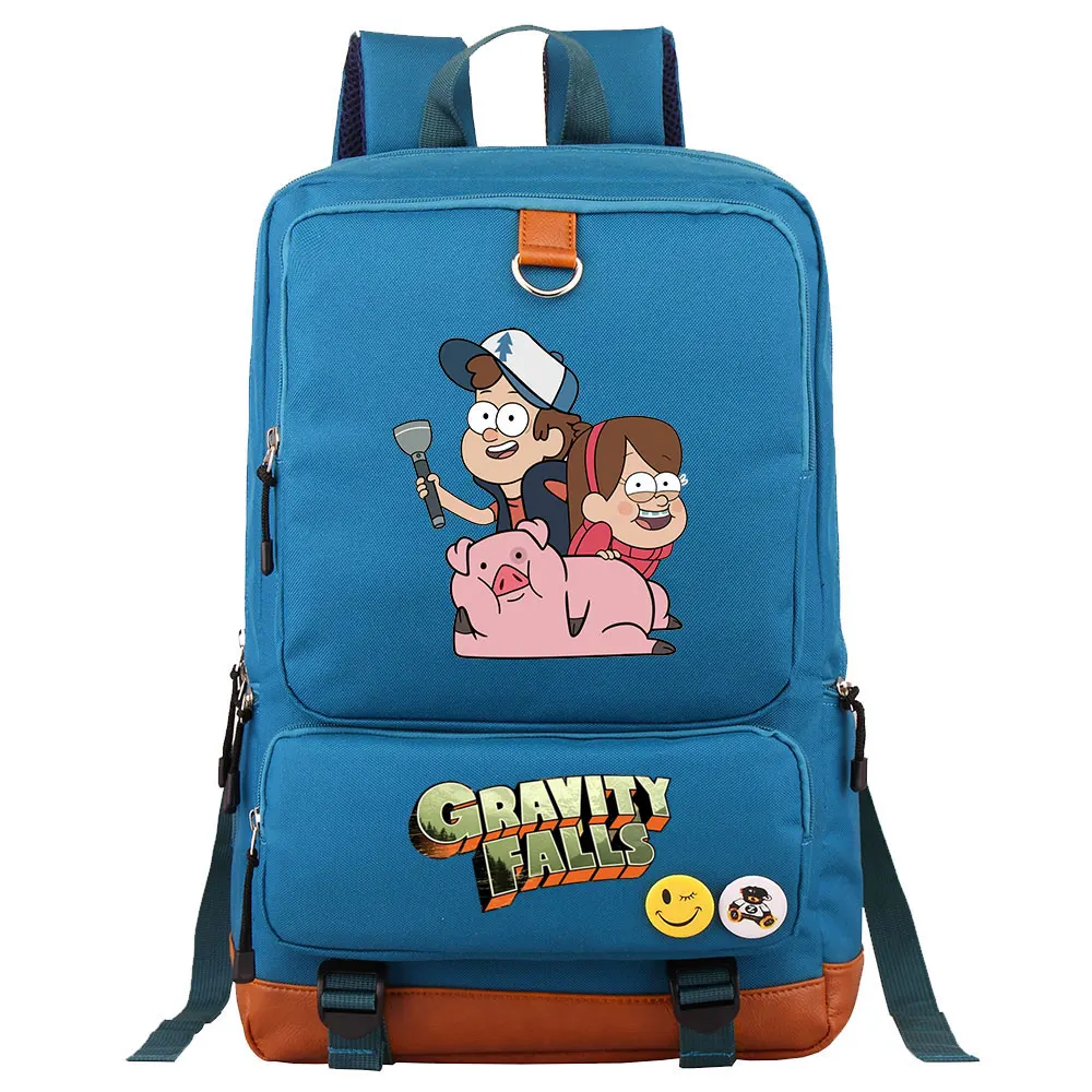  Gravity Falls Boys Girls Kids School Book Bags Women Bagpack Teenagers Men Laptop Travel Student Backpack