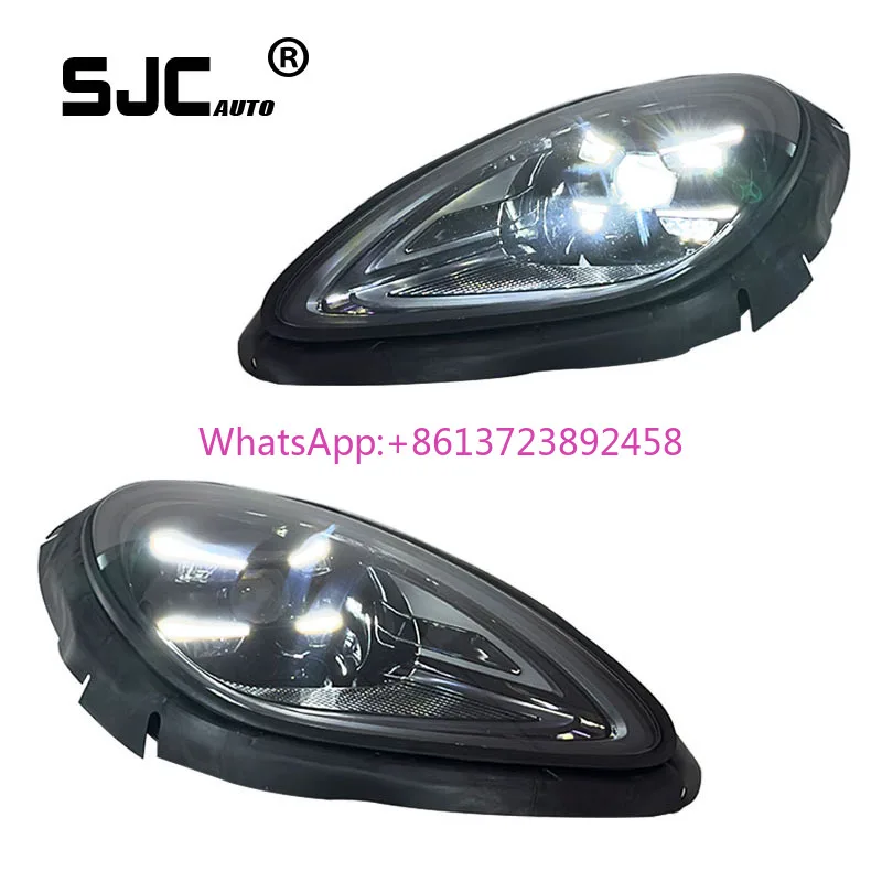 

Auto for Porsche Macan 2014-2020 Headlamp Assembly LED Light Plug and Play Front Light Upgrade Headlights