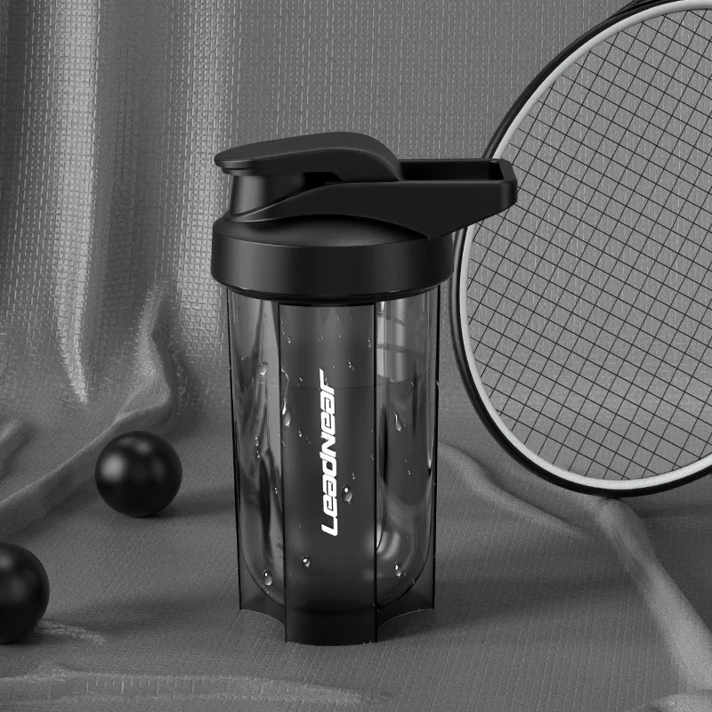 High Temperature Resistant Mixing Cup, Shaker Cup, Plastic Cup, Portable Men's and Women's Milkshake Cup, Gym Sports Water Cup