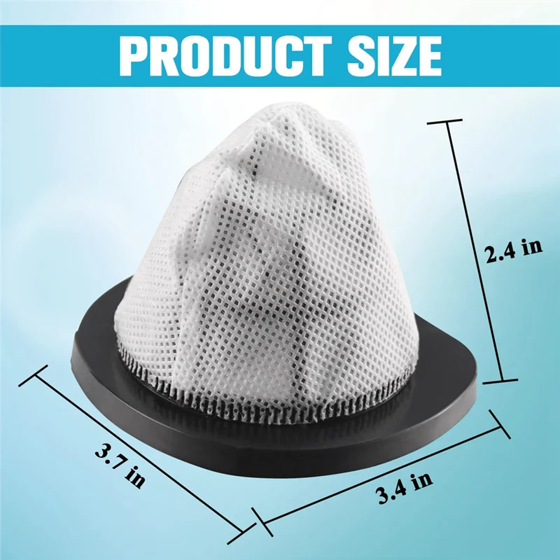Filtros de aspiradora 3 en 1, pieza de repuesto de 4 piezas, 2037423, para aspiradora de palo ligero, para Series 38B1, 38B1L, 1059