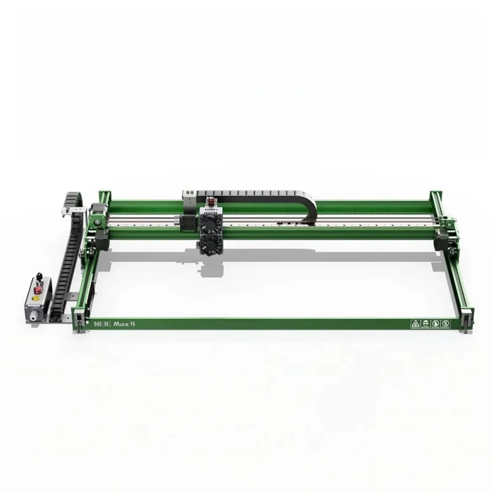 NEJE Max4 V2 E80 High Power Engraving Machine Wood Router Desktop 4 Axis Industrial Engraver Cutting Machine view 3