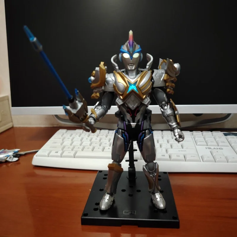 New Genuine Blokees Ultraman Legend Edition X Transcendent Beta Flash Armor Collectible Action Figures Model Assembled Toys Gift