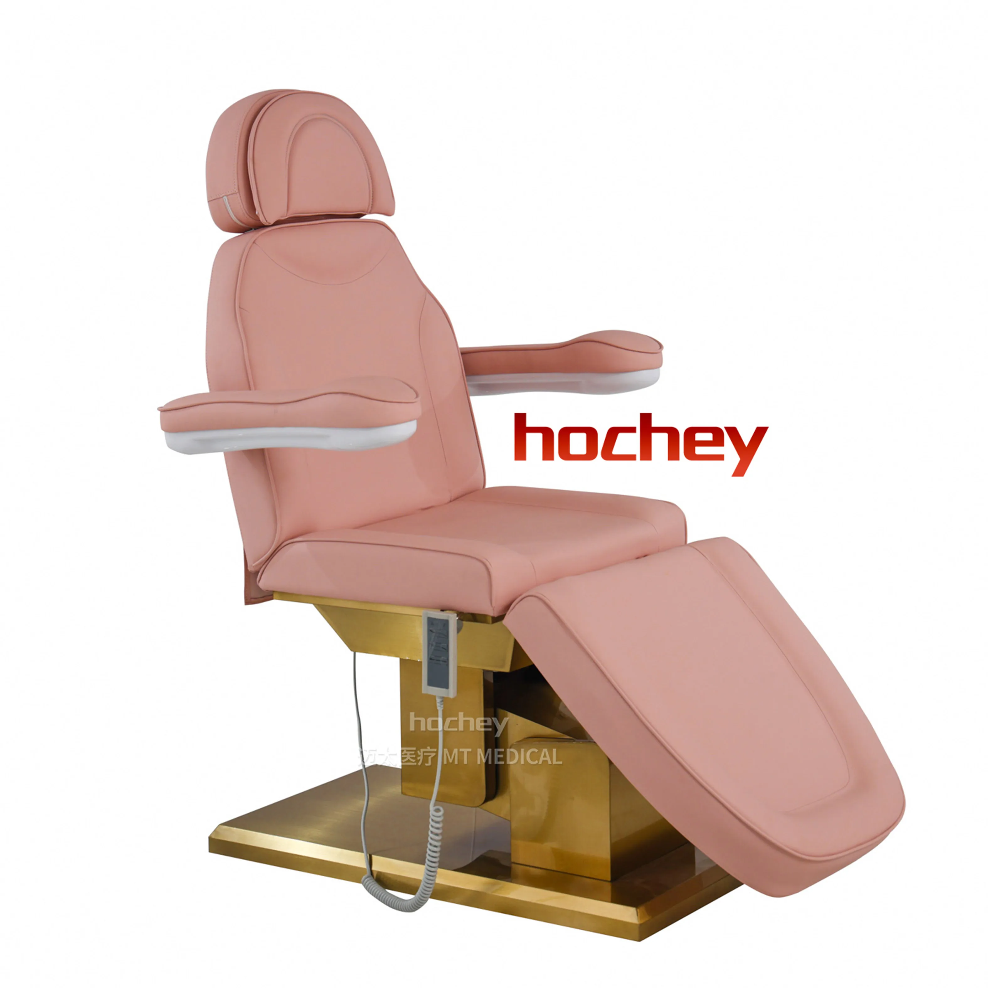 Electric 3 4 Motor Podiatry Chair Medical Couch Treatment Beauty Chair Massage Facial Chair Bed