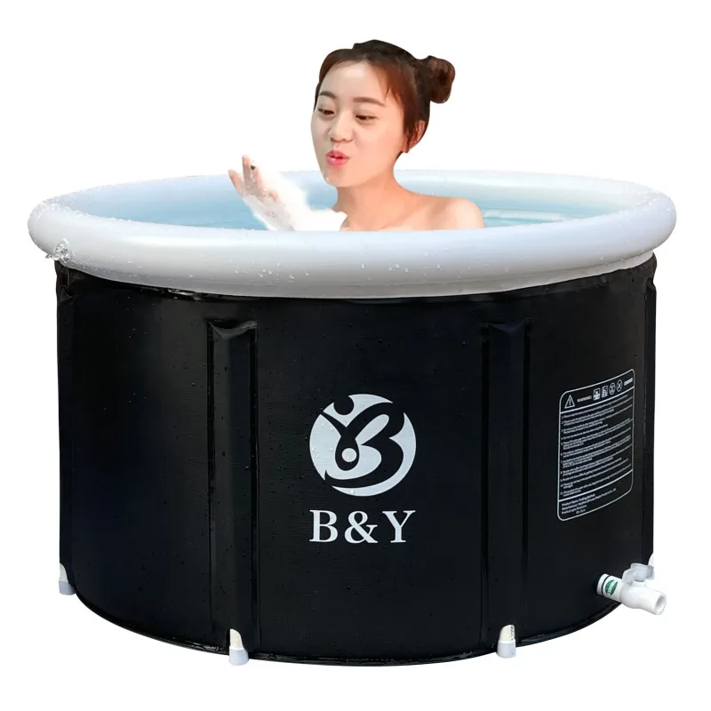 

Ice Bath Tub Collapsible Bath Tub Outdoor Adult Full Body Bath