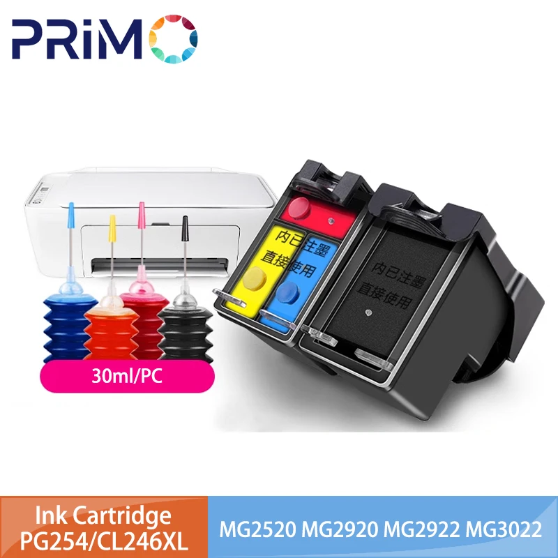 PG-245XL CL-246XL 245XL 246XL PG245 CL245 245 246 Refillable Cartridge Ink Cartridge for Canon iP2820 MX492 MG2924 MG2920 MG2520