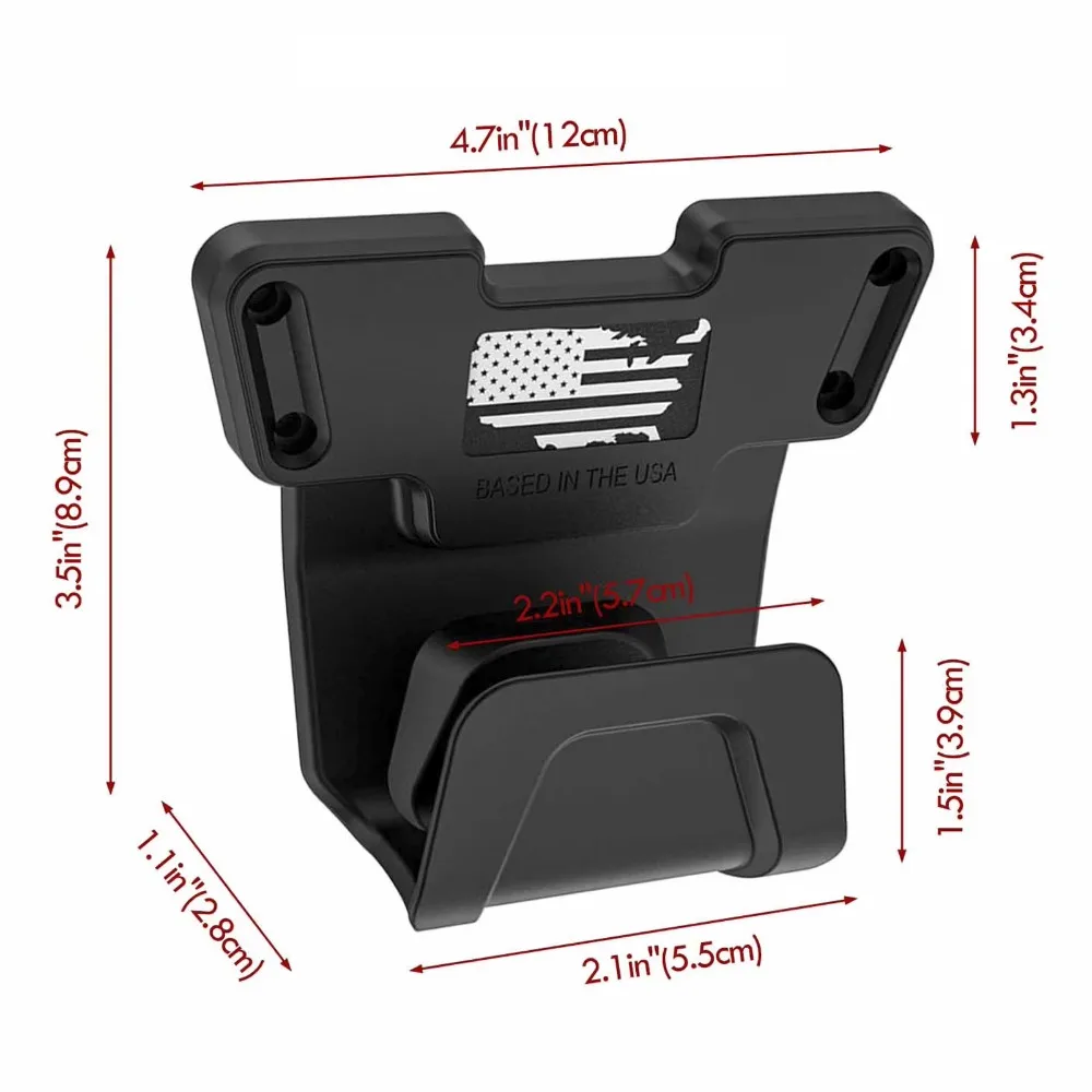 MAGORUI Nylon magnetic bracket with safety trigger protection device Wall mounted display stand Magnetic Gun Mount