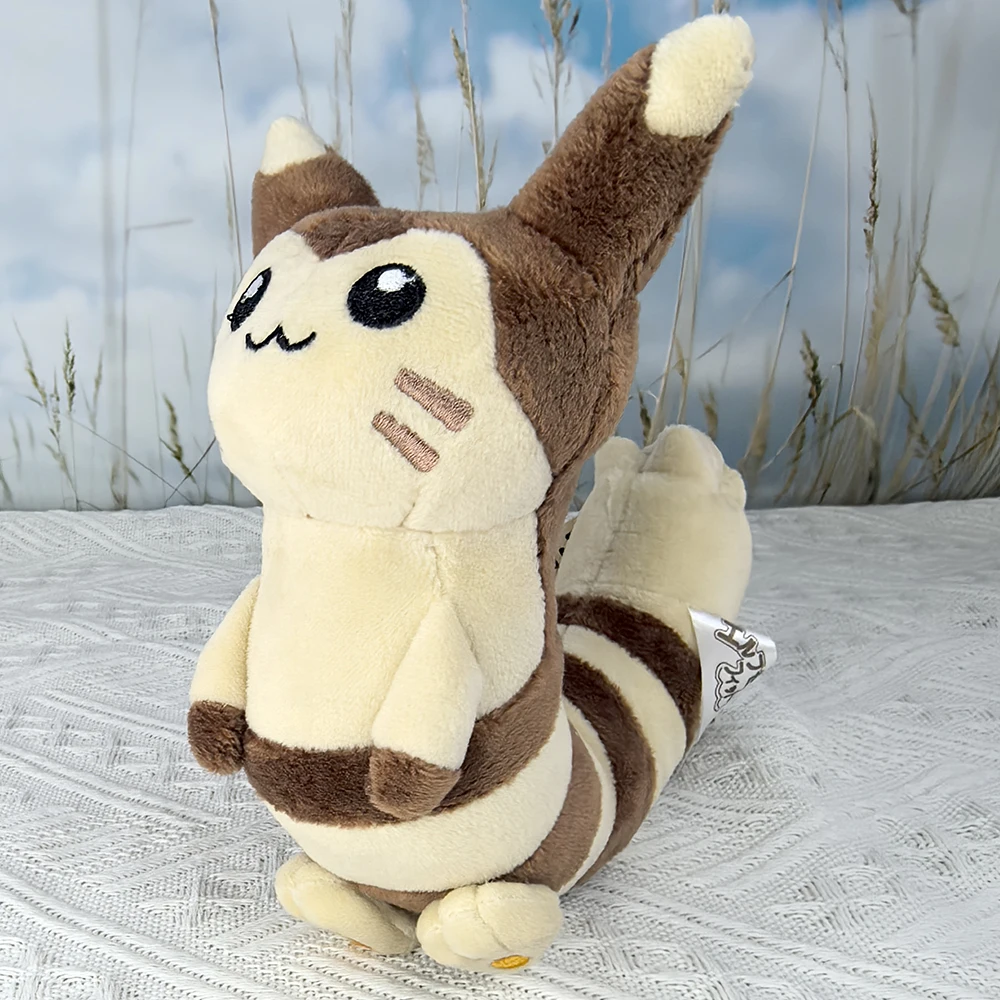 Pokemon LEGENDE Furret Eekhoorn 6 "knuffel, Nintendo Switch Game Scarlet Violet Sword Shield Knuffeldier Cartoon Pop Teddy