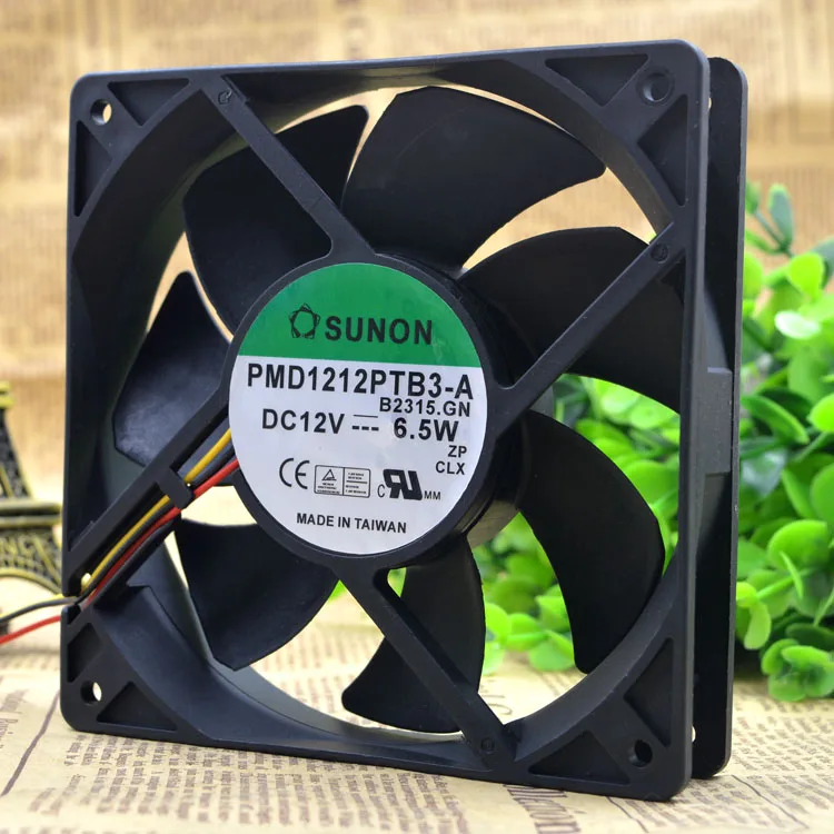 

PMD1212PTB3-A 12V 6.5W 12025 12CM 3WIRES COOLING FAN