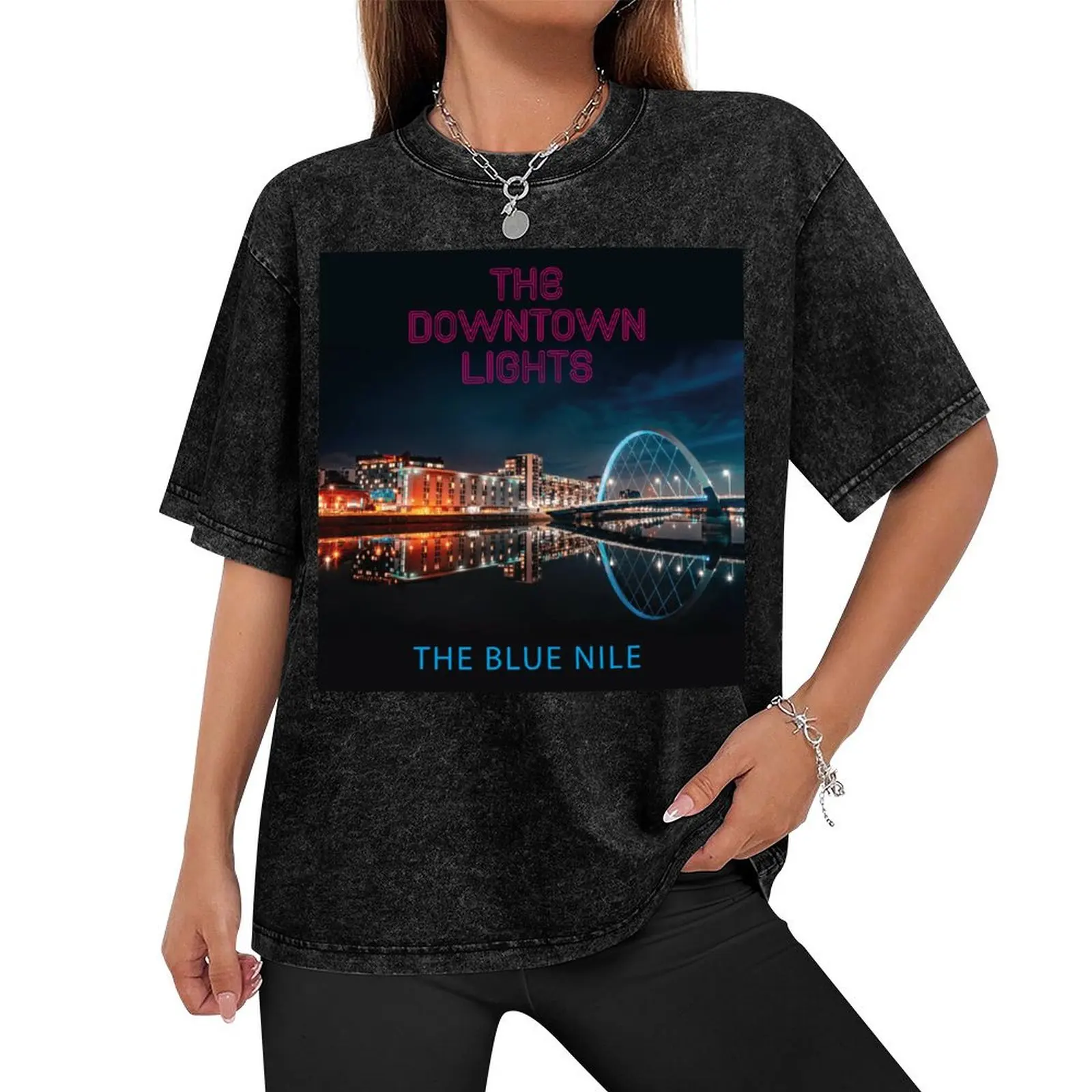 The Downtown Lights - The Blue Nile T-Shirt blue archive boys whites mens clothes