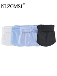 Women Lady Strapless Tube Corset Side Tops Solid Vintage Off Shoulder Women's Sexy Slim Backless Poplin Bustiers Top
