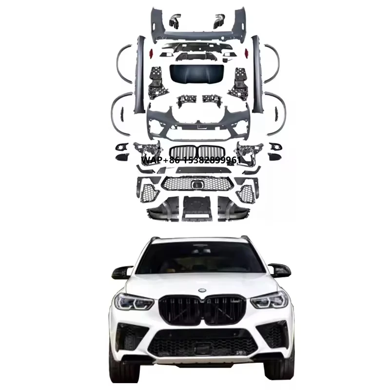 

Wholesale M Style Bodykit for NEW X5 G05 2018+ Quality Auto Modification PP Material Front Bumper Used Vehicle Upgrade