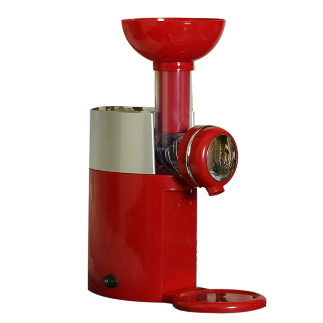 

Automatic Freeze Fruit Dessert Machine Fruit Ice Cream Machine Maker Milkshake Machine Red EU Plug