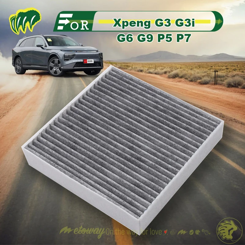 For Xpeng G3 G3i G6 G9 P5 P7 Car Cabin Air Conditioner Filter Auto Climate Control Gases Replace Accessory Replacement Filter