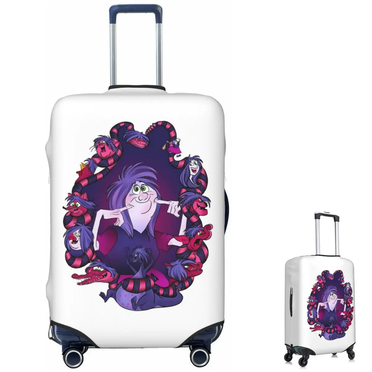Madame Mim Capa de proteção elástica para mala de viagem Capa protetora para bagagem de 18 a 32 polegadas