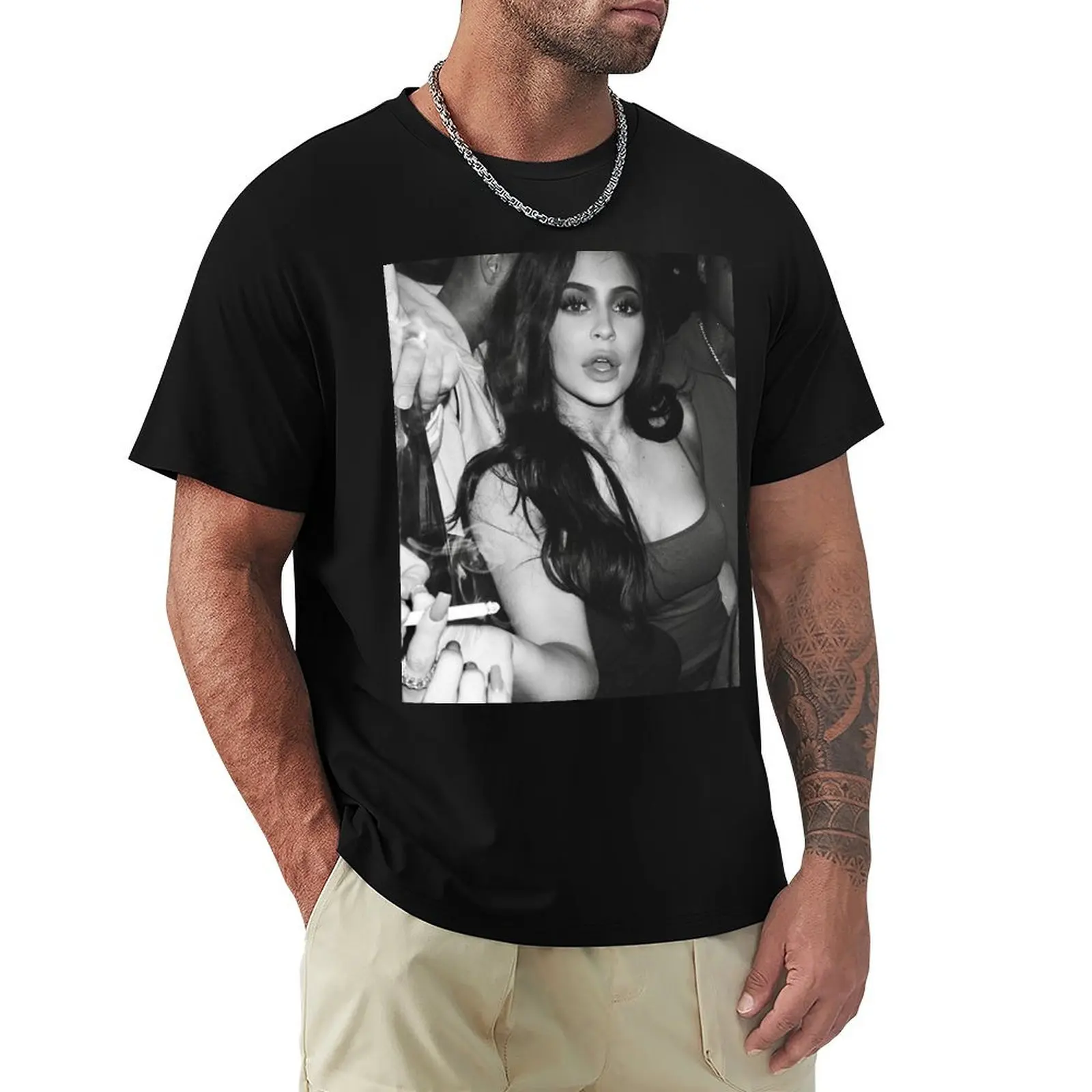 King Kylie T-Shirt customs summer top quick drying graphic tees for men