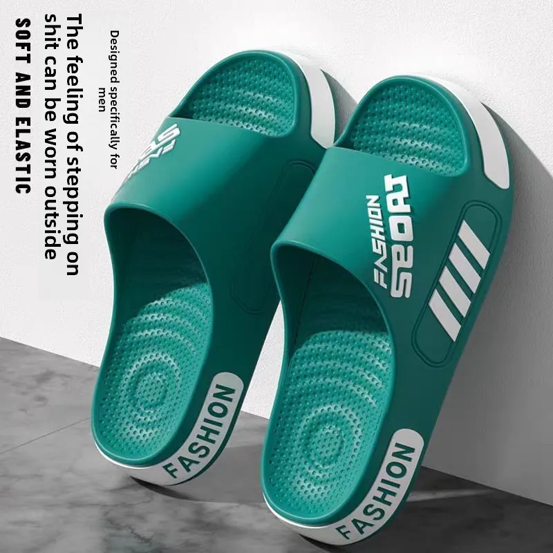 

New Eva outdoor slip-on thick-soled waterproof shoes for men, providing a non-slip effect. Suitable for outdoor use in summer.