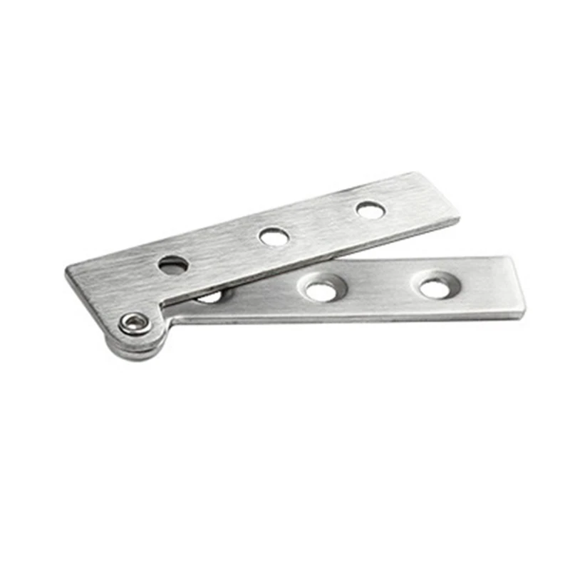 63HA Chicken Mouth Hinge Rotating Hinge 360 Degree Stainless Steel Concealing Hinges Door Pivot Hinges Up Down Shaft