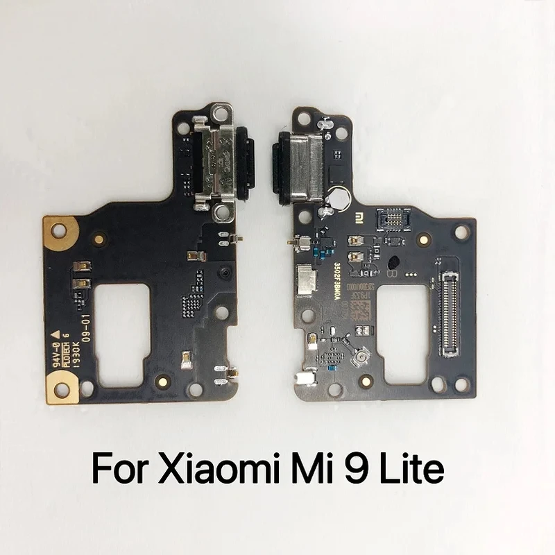 

Pop USB Charging Port Board Flex Cable Connector Parts For Xiaomi Mi9 Mi 9 Lite Microphone Module
