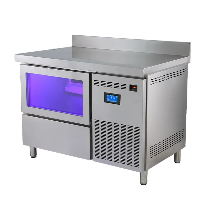 68kg Built In Mini Ice Making Machine Professional Commercial Grade Equipment for Office Home Bar Professional Cooling Pro