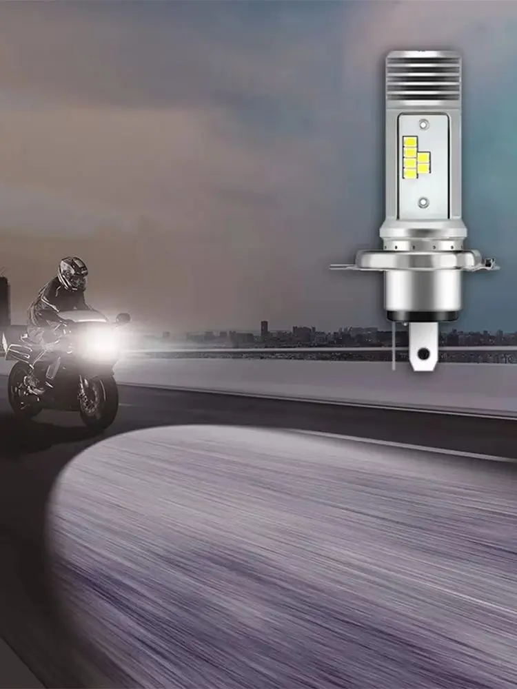 AliExpress Osram HS1 LED Motorcycle Bike Head Light LEDriving Plus 10/10W 12V PX43T AC/DC 6000K Cool White Power Motor Bulb 7685CW, 1 PCS