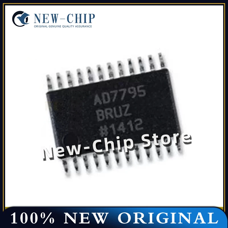 1PCS-50PCS/LOT  AD7795BRUZ-REEL   AD7795BRUZ  AD7795  TSSOP24  Analog-to-digital converter ADC   New Original