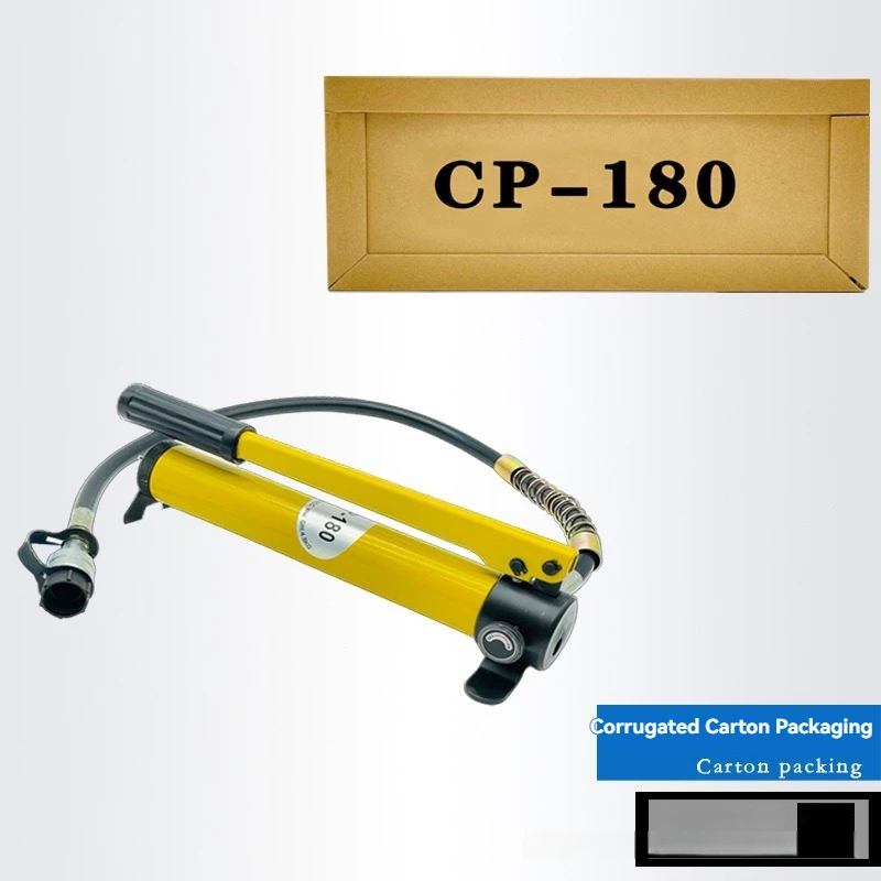 

Portable Hydraulic Manual Pump CP-180 Hand Operated Pressure Equipment for Industrial Use