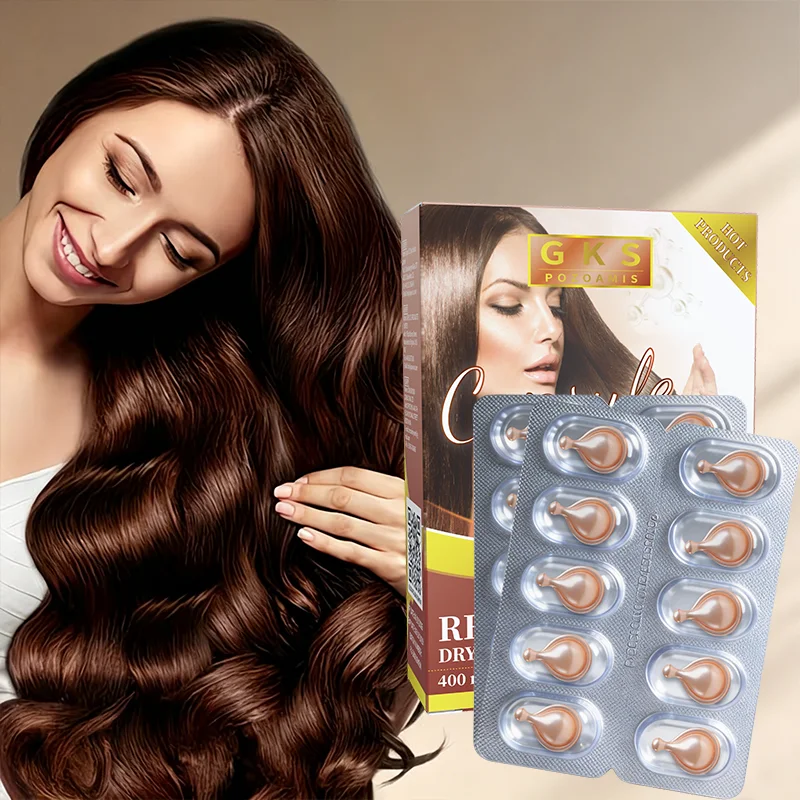 Hair Serum for Dryness Frizz And Split Ends Solution - Hair Care Product for Healthy Shiny Hair after Use