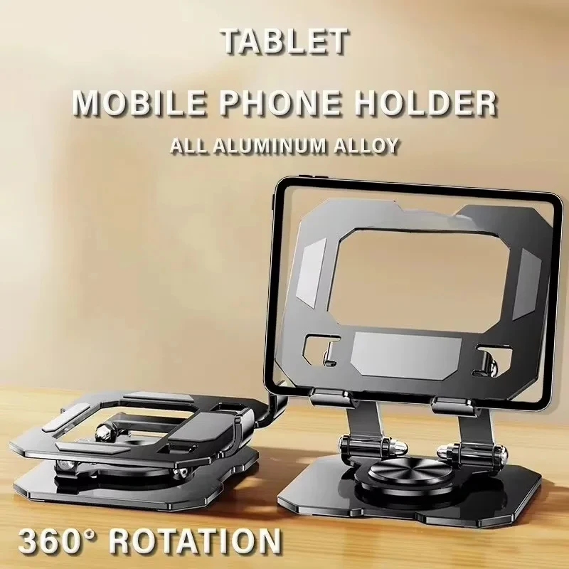

Aluminium Alloy Laptop Holder Foldable Tablet Rotatable Stand Adjustable Portable Notebook Computer Cooling Bracket Accessories