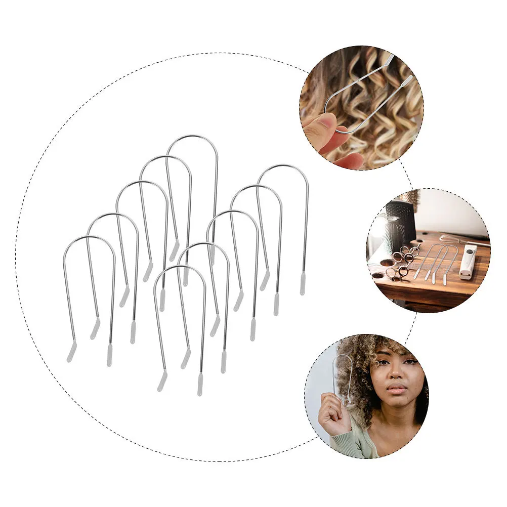 

20Pcs Hair Roller Clips Hot Roller Securing Clamps Replacement Pins Suitable for Curling All Hair Types Electric Rollers