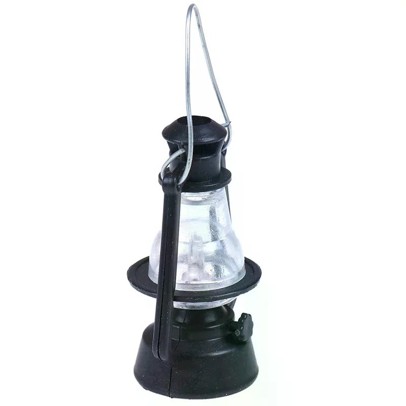 1:12 Domek dla lalek prezent dla dzieci zabawka mini meble miniaturowa czarna lampa naftowa