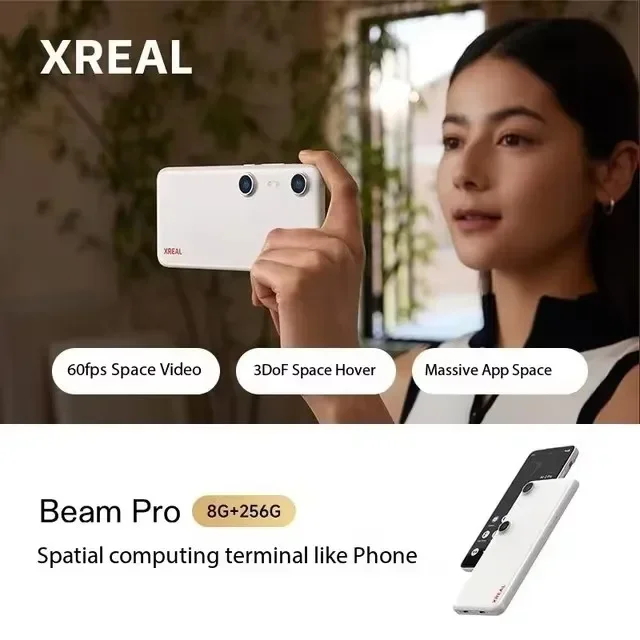 Xreal Beam Pro Global Version met Google Play Nreal Beam projectiebox 3DoF voor XREAL Air, Air2, Air2 Pro AR-brillen