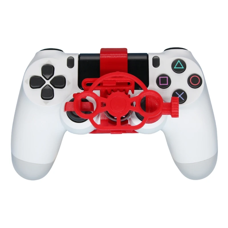Mini Steering 3D printing Wheel Racing Games Auxiliary Controller Game Joystick Simulator Gamepad For Sony PS4 Controller