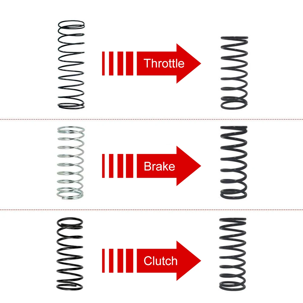 Spring Kit Game Car Parts 3Pcs Upgrade Throttle Brake Clutch Pedal Car Racing Game Accessories for Logitech G25 G27 G29 G920