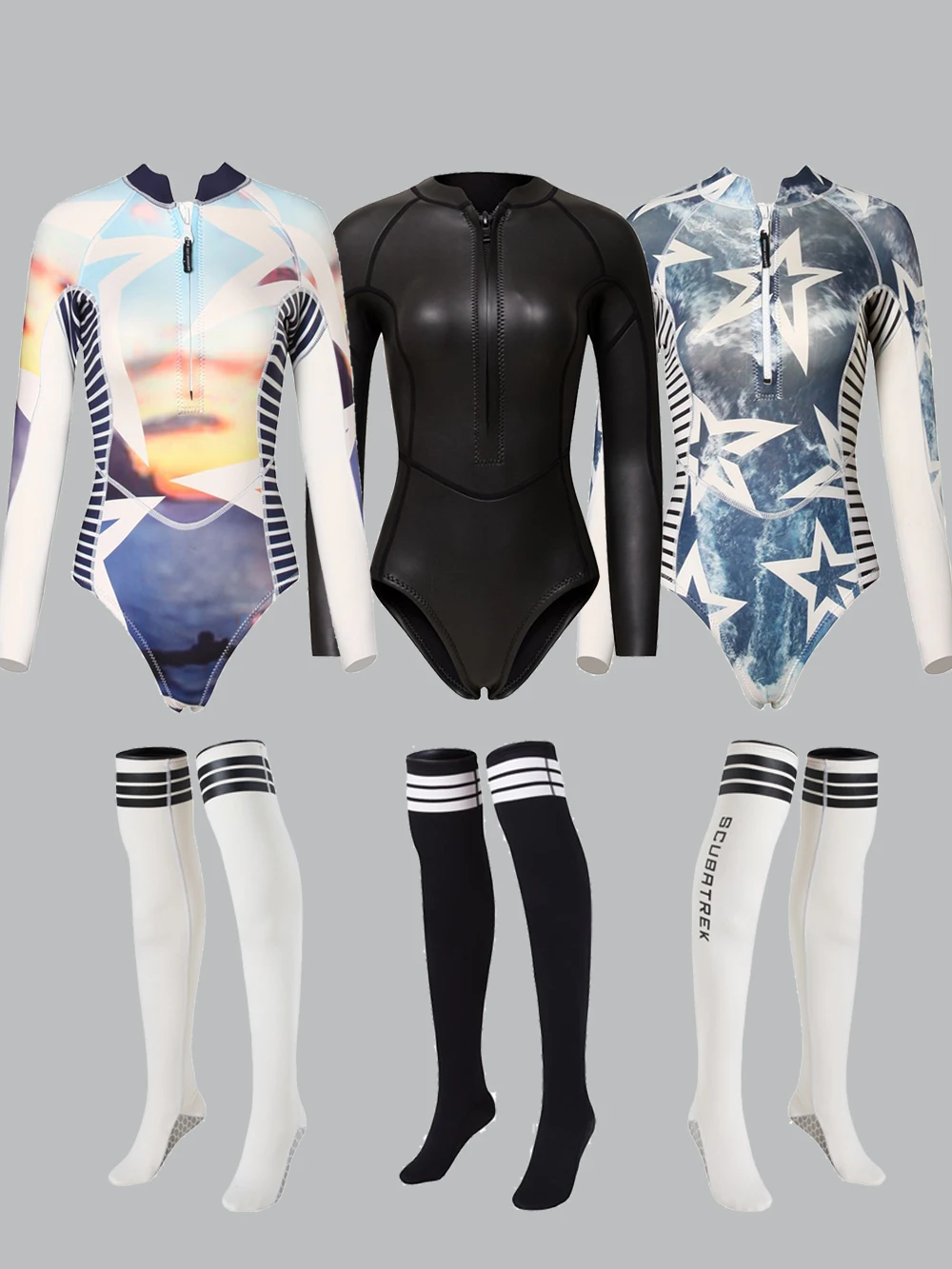 

Thiened 2 мм профессиональный костюм для дайвинга женский Slim Qui Dry Surfing цельные длинные брюки све ort подводное плавание теплый холодный про...