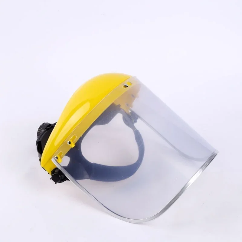 Anti-Saliva Windproof Dust Proof Face Mask Transparent PVC Safety Face Shield Screen Spare Visors Respiratory Tract Protection