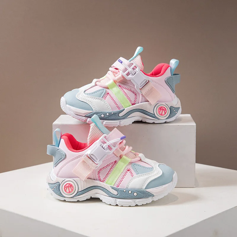 

Sneakers Kids2026spring New Fashion Girls Sports Shoe Soft Sole Casual Kid Shoes Kid Boy Sports Shoe Versatile Women Sports Shoe