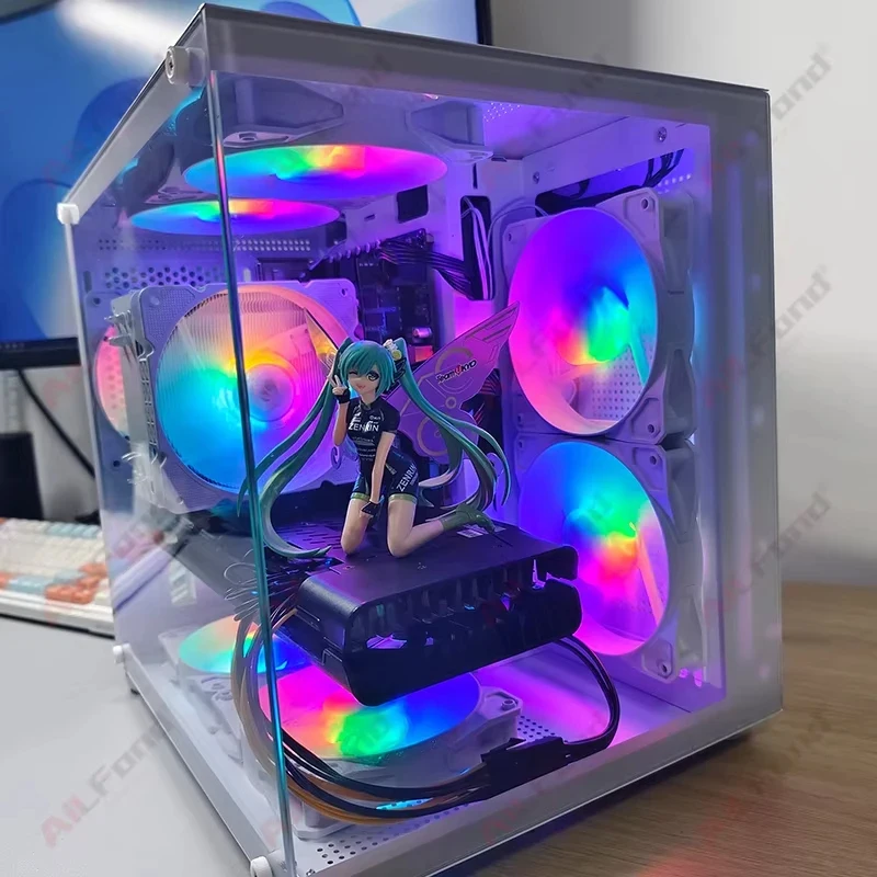 E52666v3   RX580 X99 motherboard combination DDR4  gaming pc CUSTOM computer set equipment desktops wholesale build pc - view 6